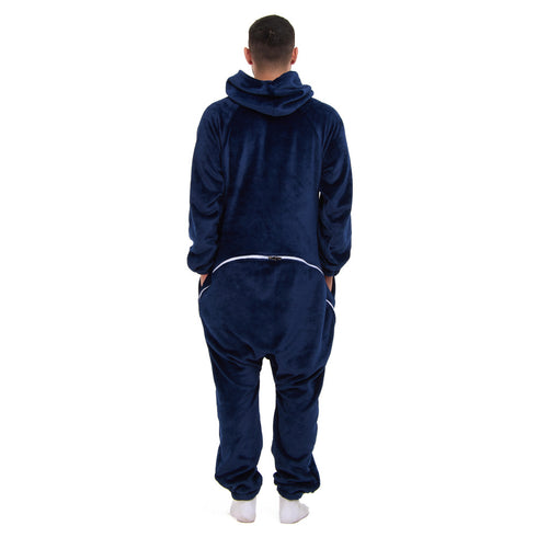 Snuggs Blanket Onesie Dark Blue